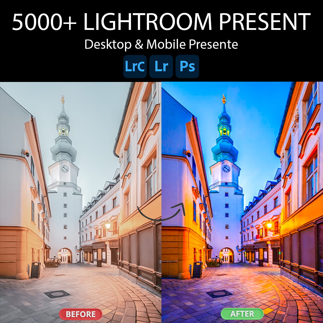 5000+ Premium Lightroom Presets Bundle